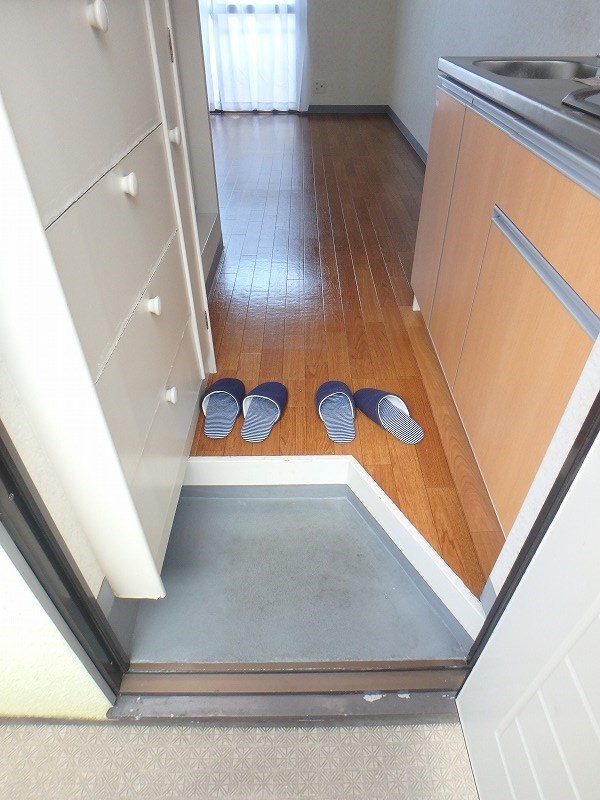 クレール2 玄関