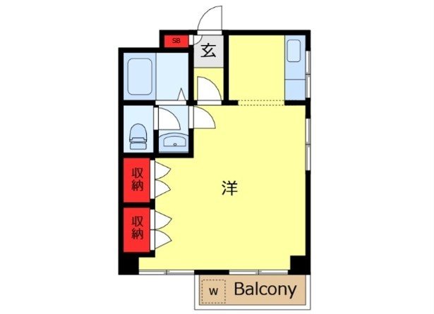ライオンズマンション西日暮里 間取り