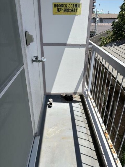 東洋ハイツ ベランダ