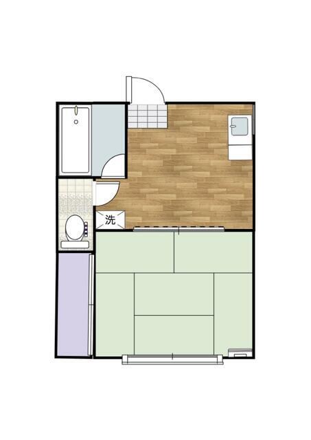 ハイムSaito 間取り図