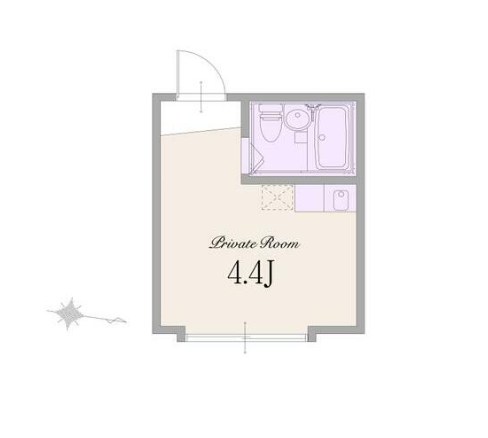 ヌーベルメゾン西巣鴨 間取り図