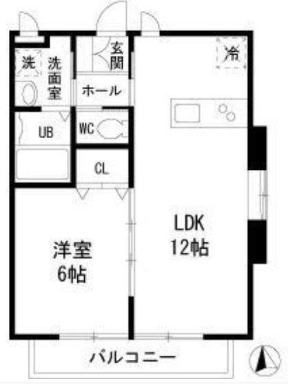フォレストメゾン三河島  間取り