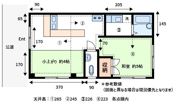コーポラスＫＵＭＡ 1階号室 間取り
