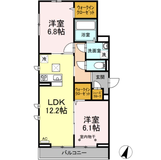 Maison des Anges 間取り