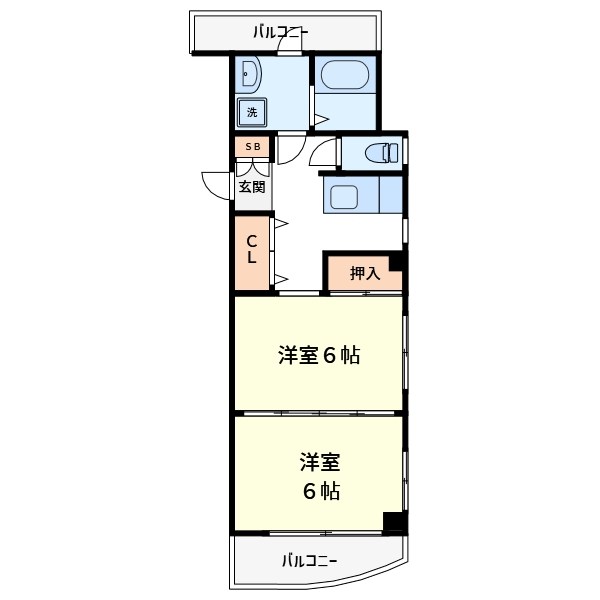 大藤ビル  間取り図