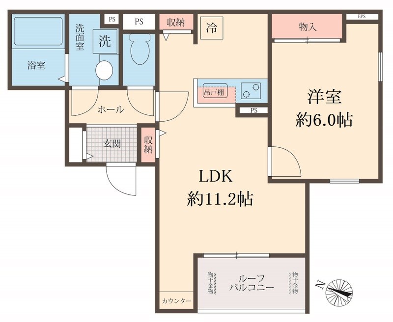 スマイルK 間取り図