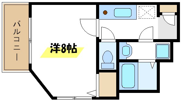 ネオパサージュ 301号室 間取り