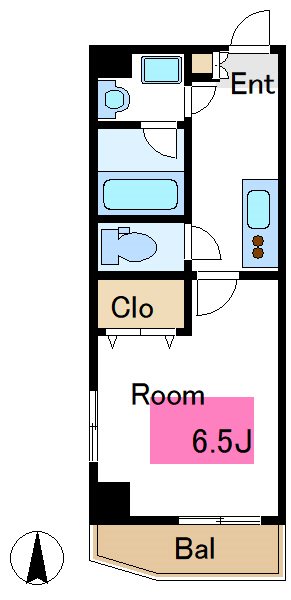 LASPACIO東陽町レジデンス 間取り図