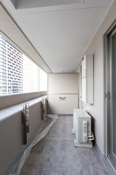 エムエー月島 ベランダ