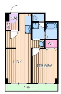 ツイン・コート 間取り図