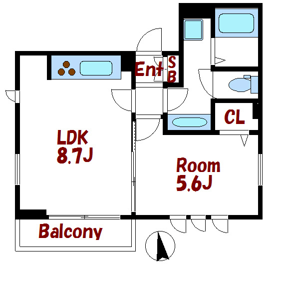 cozy field 間取り図