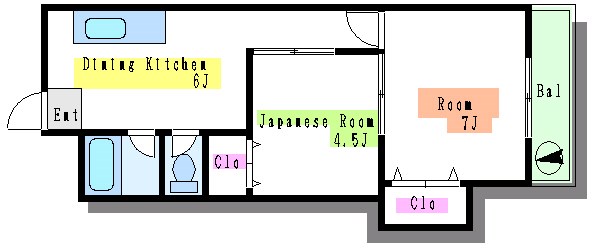サニーコーポＫ 間取り