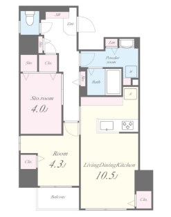 アトラスリベルタ新御徒町 間取り