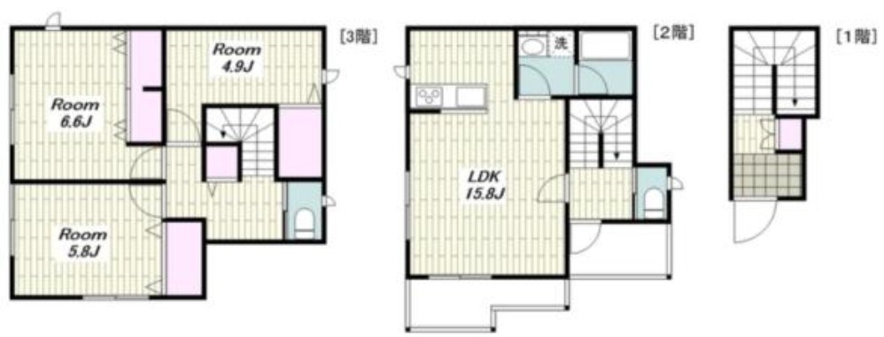 リヴィエール小町 間取り