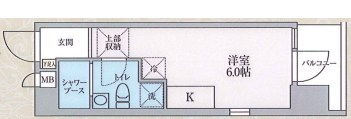TOYO-ICHIAPARTMENT 間取り図
