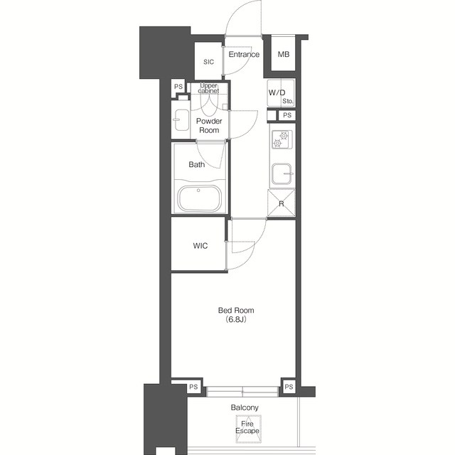 コンフォリア東陽町 間取り図