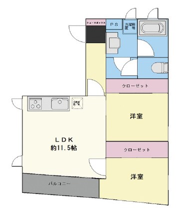 サンテラス花川戸 間取り