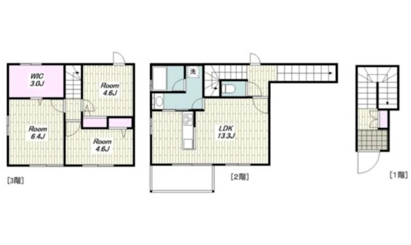 リヴィエール小町 間取り