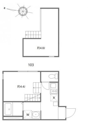 ハーモニーテラス青井ⅩⅢ 間取り
