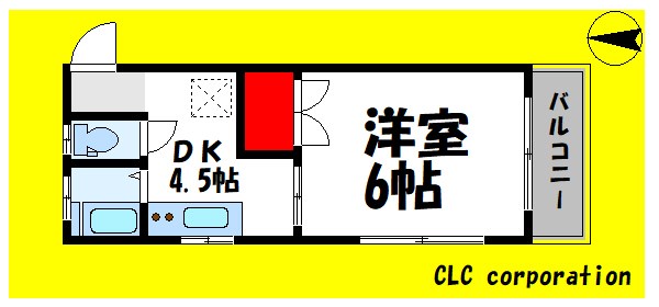 エースハイツ 間取り図