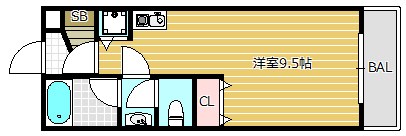 コンフォート・E 間取り図
