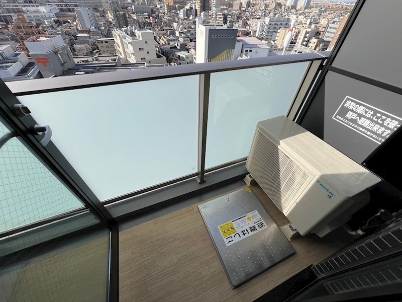 ミライズ北千住レジデンス ベランダ