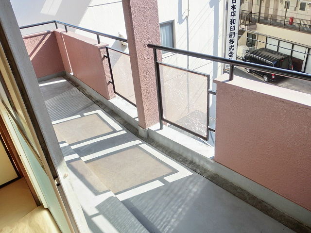 神谷マンション  ベランダ