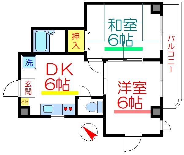 メゾンムーヴェル 間取り