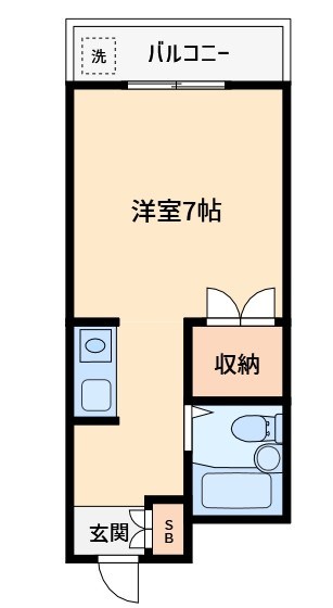 ヴィスタハウス  間取り図