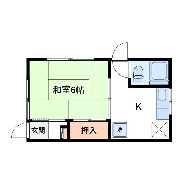吉村荘 間取り図