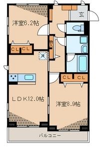 クレイン西日暮里  間取り