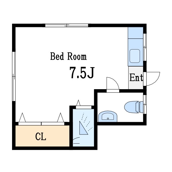永田荘 間取り図