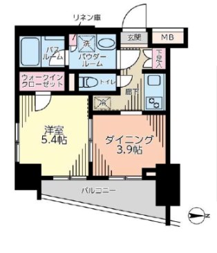 日神デュオステージ浅草国際通り 間取り