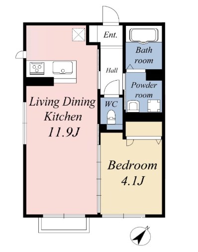 ブルー・イン・スカイ・シティ 間取り図