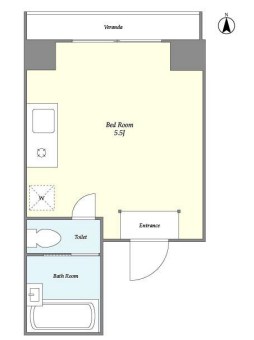 インプルーブ両国  間取り図