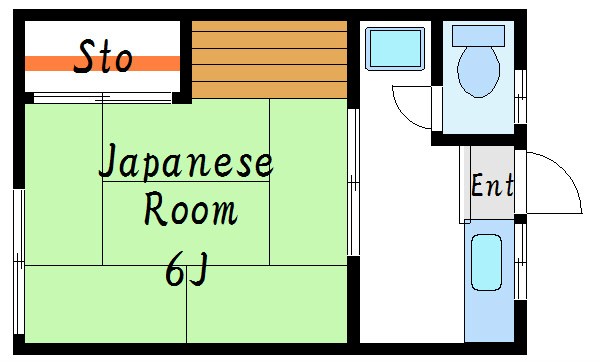 清月荘A 間取り