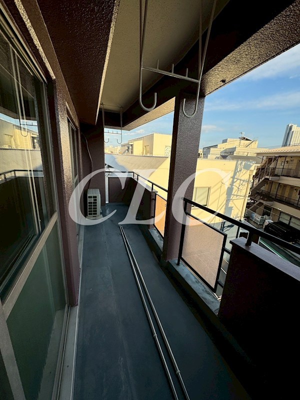 神谷マンション  ベランダ