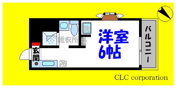 モア３ 331号室 間取り