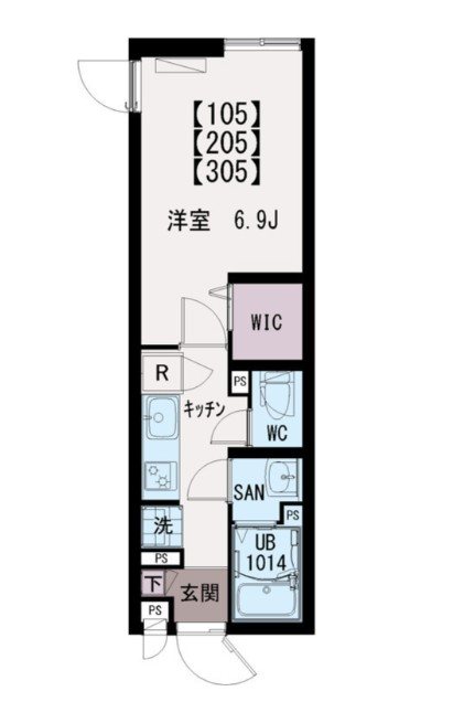 イクシオ東尾久 間取り