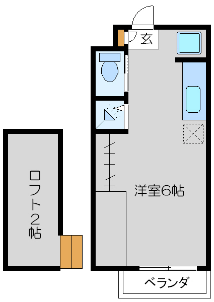 フローラ4 間取り図
