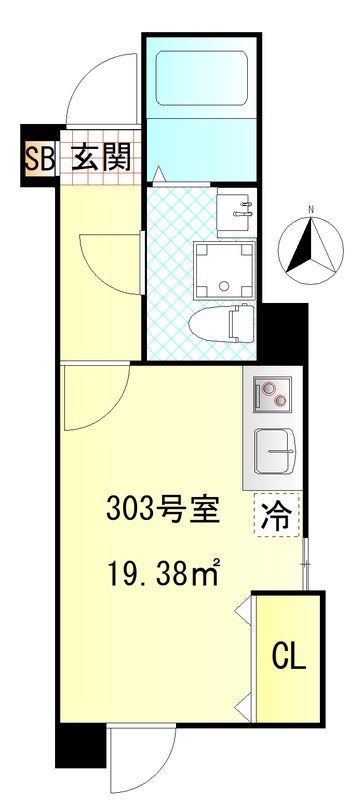 CFジオーレ西尾久 間取り
