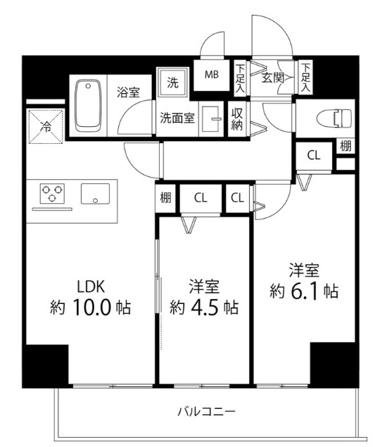 SAION町屋 間取り