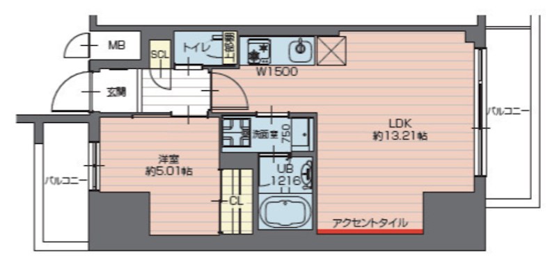 プレジオ西新井 間取り図