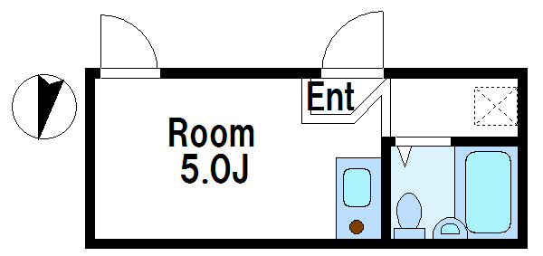 エスパシオ王子神谷 間取り図