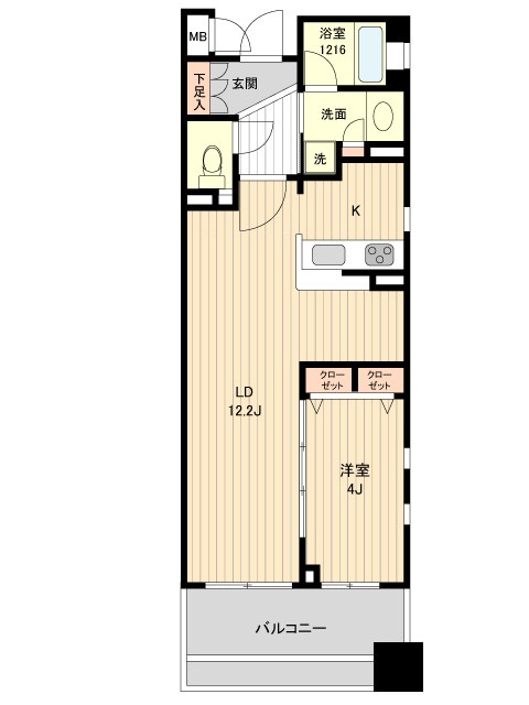 ＨＦ銀座レジデンスＥＡＳT 間取り