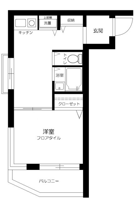 ジェイ・パーク駒込 間取り図