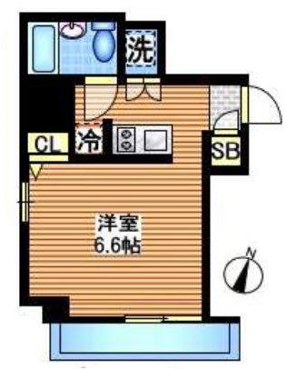 パークサイド西巣鴨 間取り図