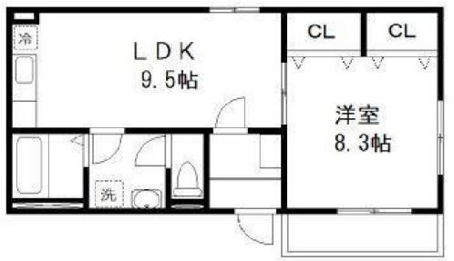 アーク和 間取り図