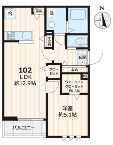 サングレイス  間取り図