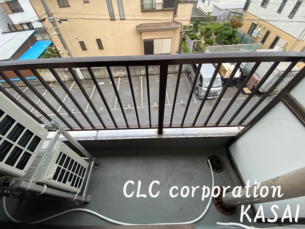 福本ビル ベランダ
